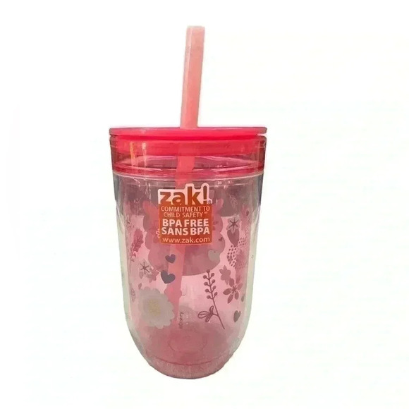 Disney Tumbler Mealtime Magic Minnie and Daisy Pink Straw Travel Cup - Picture 3 of 5